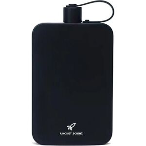 Men's Stainless Steel Flat Water Bottle Flask 17oz